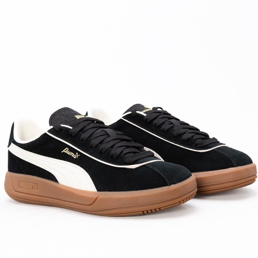 Puma Club Klassika SD Siyah Kadın Sneaker Ayakkabı - 3
