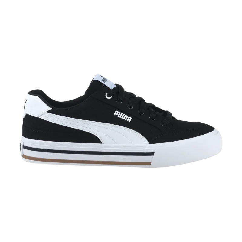 Puma Court Classic Siyah Erkek Günlük Ayakkabı - 1