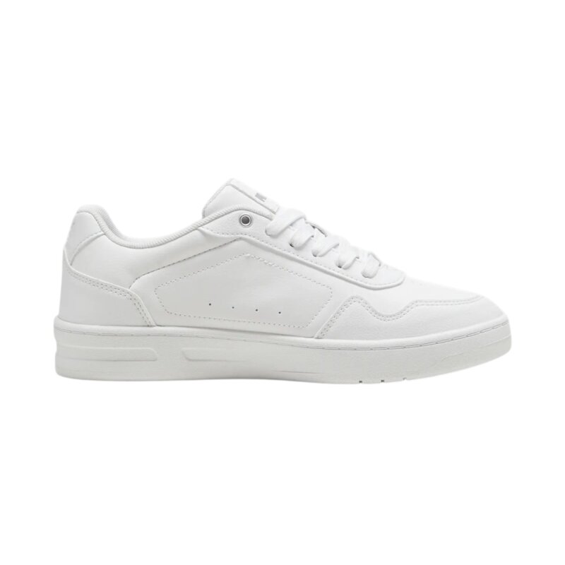 Puma Court Classy Beyaz-Gümüş Kadın Günlük Ayakkabı - 1