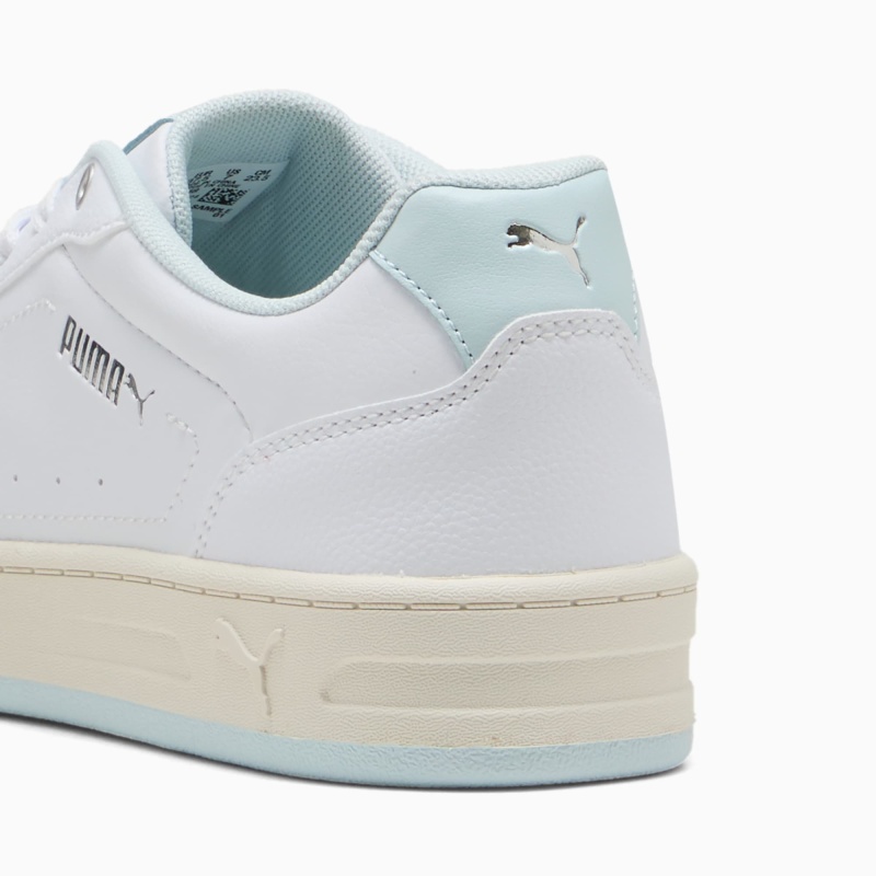 Puma Court Classy Beyaz-Yeşil Kadın Günlük Ayakkabı - 6