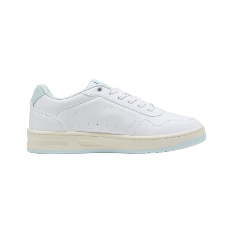 Puma Court Classy Beyaz-Yeşil Kadın Günlük Ayakkabı - 1