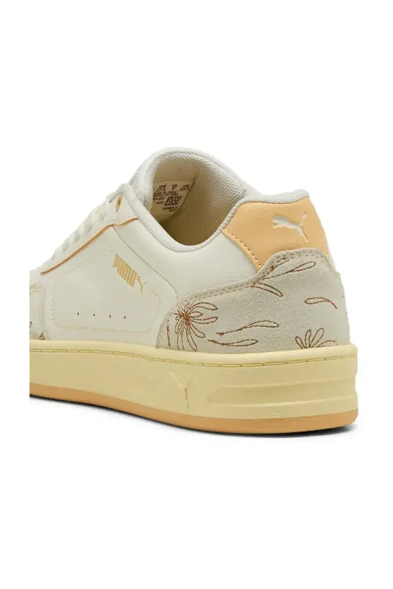 Puma Court Classy Crafted Flowers Kadın Günlük Ayakkabı - 6