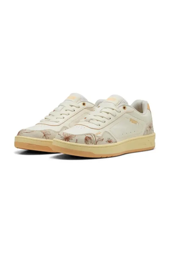 Puma Court Classy Crafted Flowers Kadın Günlük Ayakkabı - 5