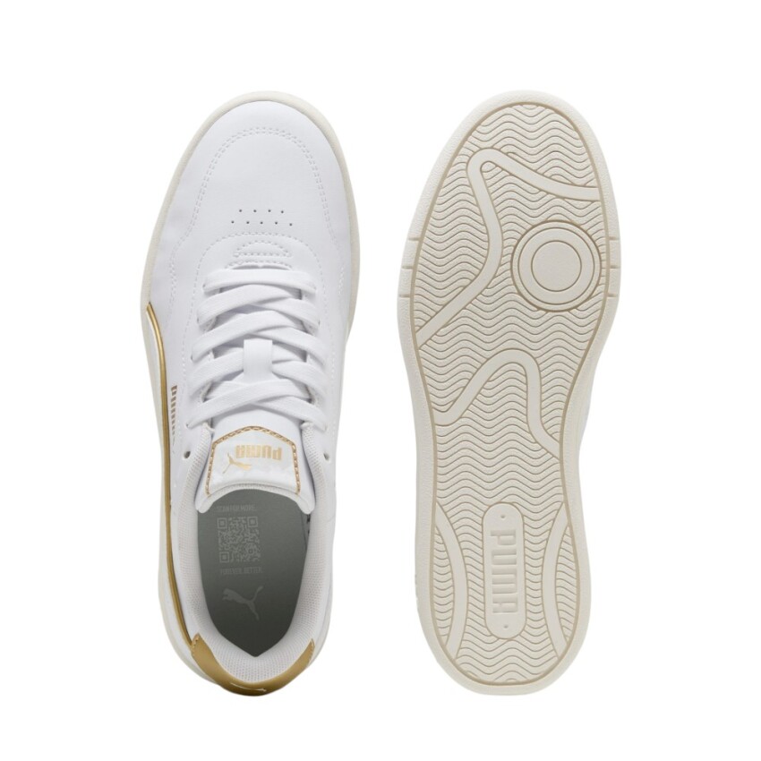 Puma Court Lally DayINight Beyaz Kadın Sneaker Ayakkabı - 3