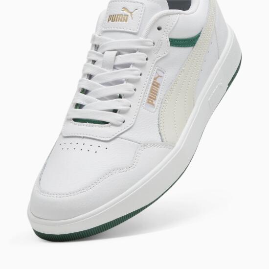 Puma Court Ultra Beyaz-Gri Erkek Günlük Ayakkabı - 6