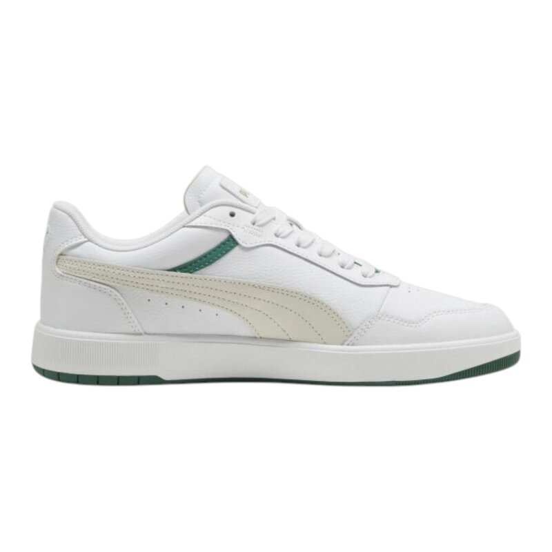 Puma Court Ultra Beyaz-Gri Erkek Günlük Ayakkabı - 1