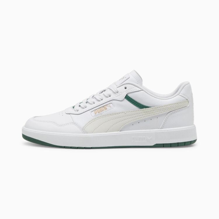Puma Court Ultra Beyaz-Gri Erkek Günlük Ayakkabı - 2
