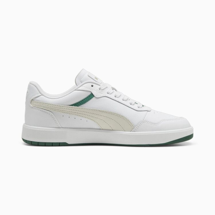 Puma Court Ultra Beyaz-Gri Erkek Günlük Ayakkabı - 1