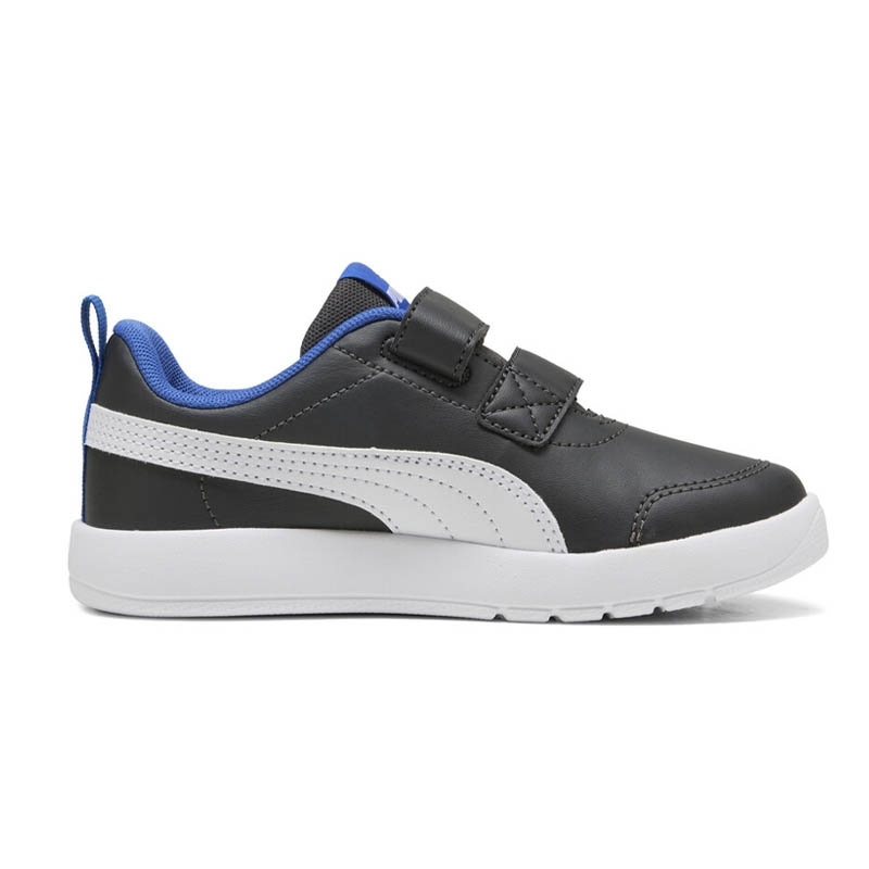 Puma Courtflex V3 Gri Çocuk Günlük Ayakkabı - 1