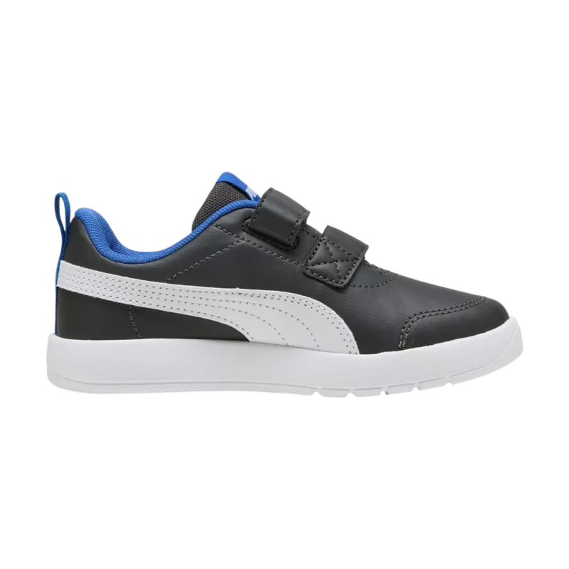 Puma Courtflex V3 Gri Çocuk Günlük Ayakkabı - 1