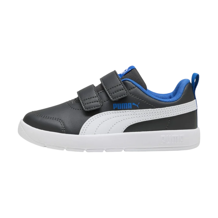 Puma Courtflex V3 Gri Çocuk Günlük Ayakkabı - 2
