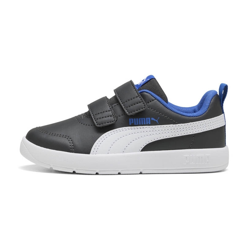 Puma Courtflex V3 Gri Çocuk Günlük Ayakkabı - 2