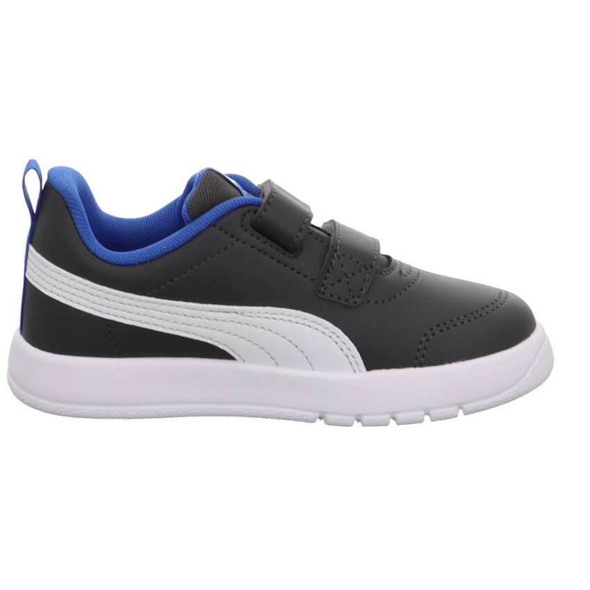 Puma Courtflex V3 Gri Çocuk Günlük Ayakkabı - 1