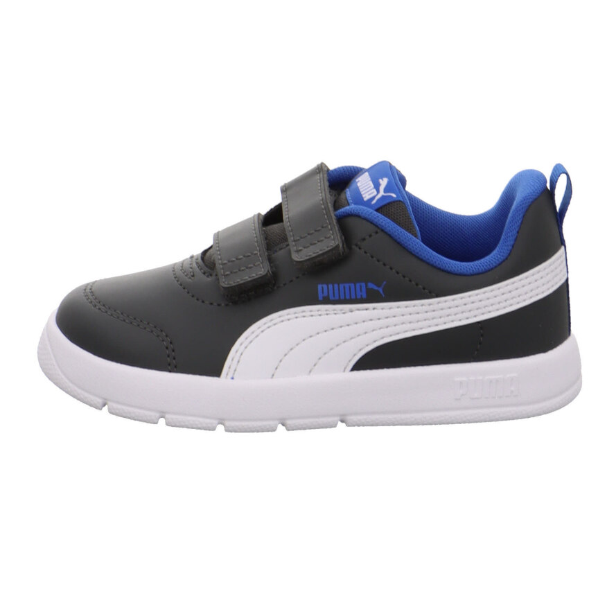 Puma Courtflex V3 Gri Çocuk Günlük Ayakkabı - 2