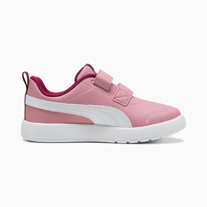 Puma Courtflex V3 Pembe Çocuk Günlük Ayakkabı - 1