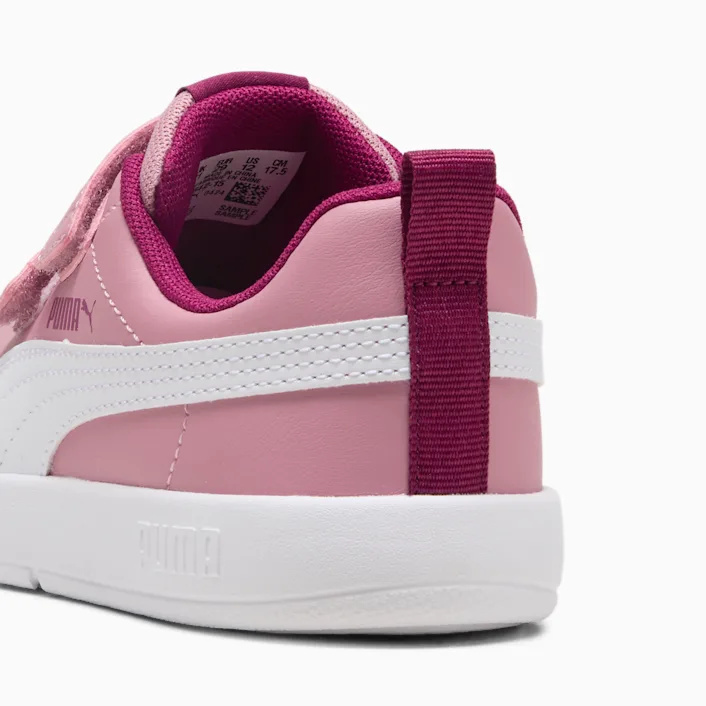 Puma Courtflex V3 Pembe Çocuk Günlük Ayakkabı - 5