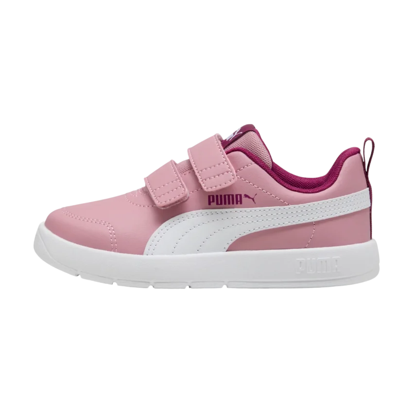 Puma Courtflex V3 Pembe Çocuk Günlük Ayakkabı - 2