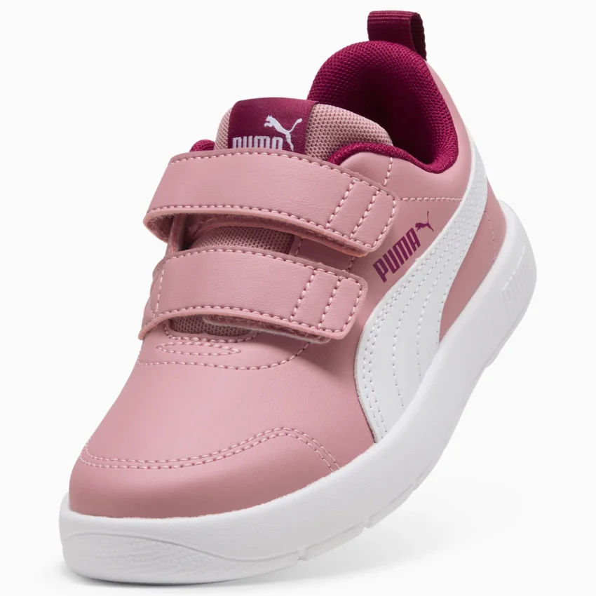 Puma Courtflex V3 Pembe Çocuk Günlük Ayakkabı - 6