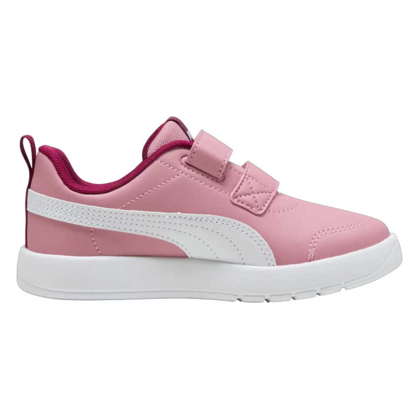 Puma Courtflex V3 Pembe Çocuk Günlük Ayakkabı - 1