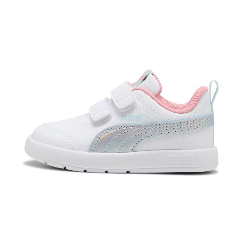Puma Courtflex V3 SpaceBelle Beyaz Çocuk Günlük Ayakkabı - 2