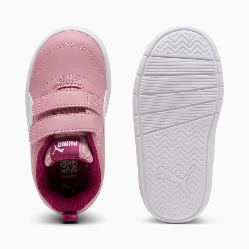 Puma Courtflex V3 V Inf Gri Çocuk Günlük Ayakkabı - 3
