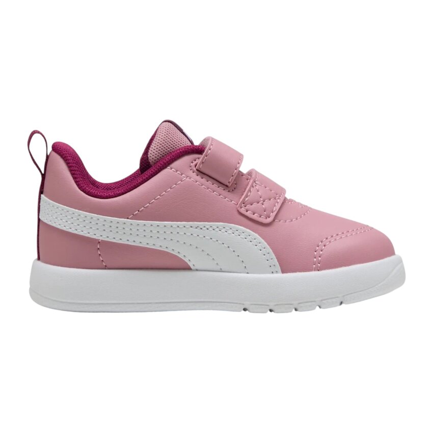 Puma Courtflex V3 V Inf Gri Çocuk Günlük Ayakkabı - 1