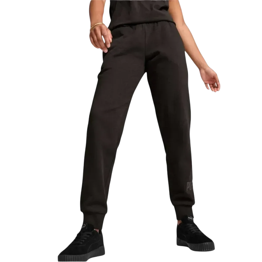 Puma ESS+ Animal Fl Siyah Kadın Eşofman Altı - 1