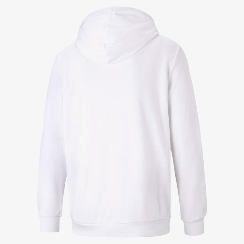 Puma Essentials Big Logo Hoodie Beyaz Erkek Sweatshirt - 4