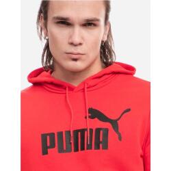 Puma ESS Big Logo Hoodie TR Kırmızı Erkek Sweatshirt - 3