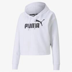 Puma ESS Cropped Logo Hoodie TR BEYAZ Kadın Sweatshirt - 3