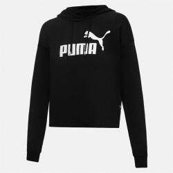 Puma ESS Cropped Logo Hoodie TR SİYAH Kadın Sweatshirt - 4