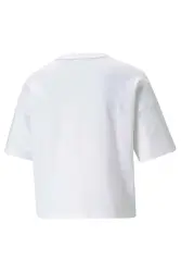 Puma ESS Cropped No. 1 Logo Tee Kadın Tshirt - 2