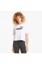 Puma ESS Cropped No. 1 Logo Tee Kadın Tshirt - 3