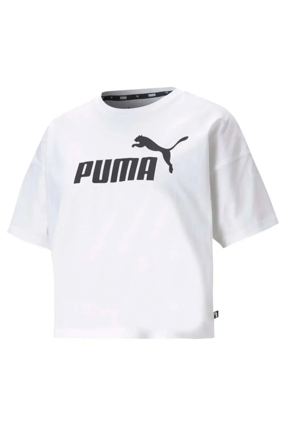 Puma ESS Cropped No. 1 Logo Tee Kadın Tshirt - Puma