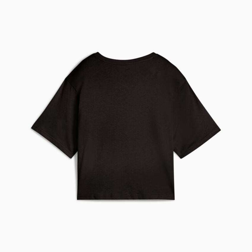 Puma Ess Cropped No. 1 Logo Tee Kadın Tshirt - 2