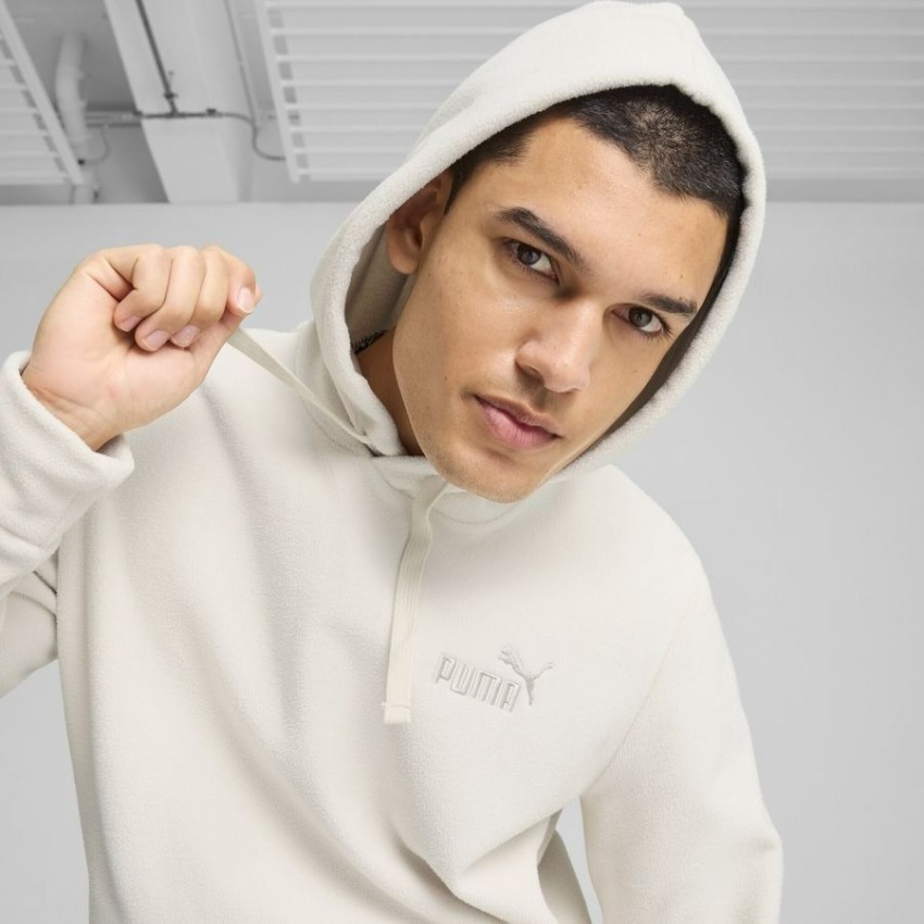 Puma Ess Elevated Beyaz Erkek Polar - 4