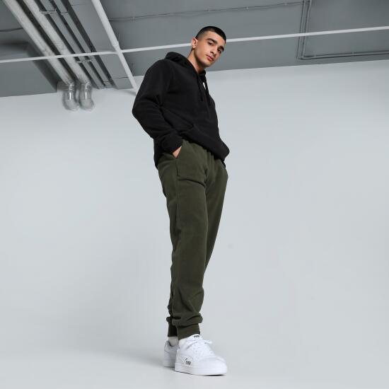 Puma ESS ELEVATED Sweatpants Haki Erkek Eşofman Altı - 4