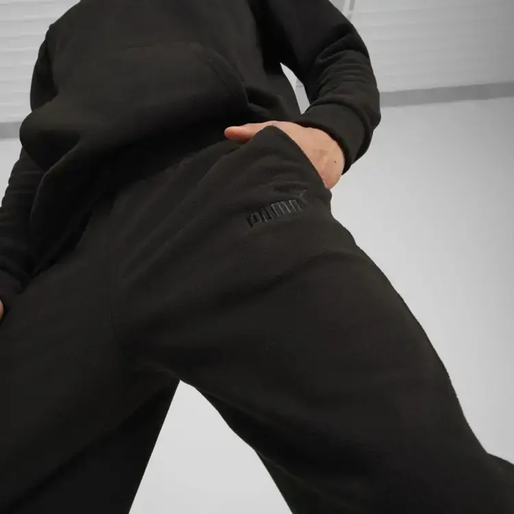 Puma ESS ELEVATED Sweatpants SİYAH Erkek Eşofman Altı - 4