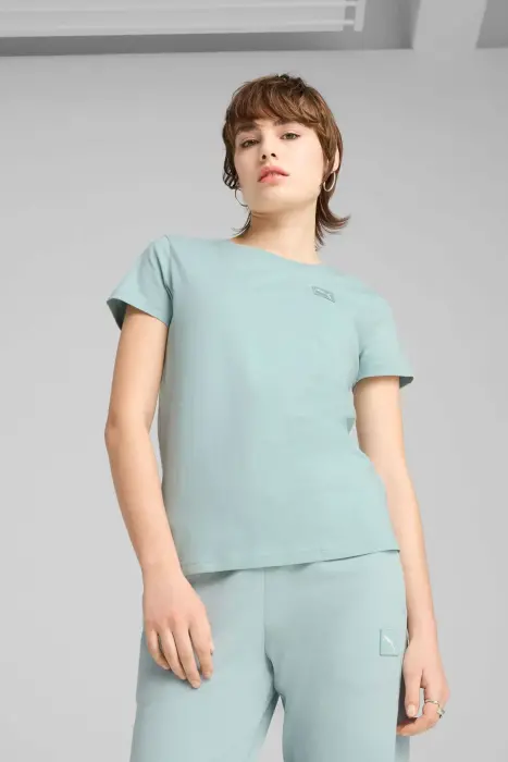 Puma Ess Elevated Tee Kadın Tshirt - 1