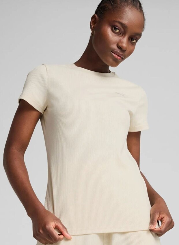 Puma Ess Elevated Kadın Tshirt - 1