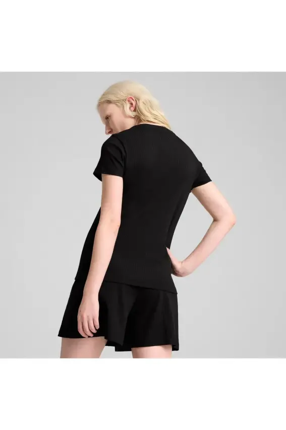 Puma Ess Elevated Tee Kadın Tshirt - 3