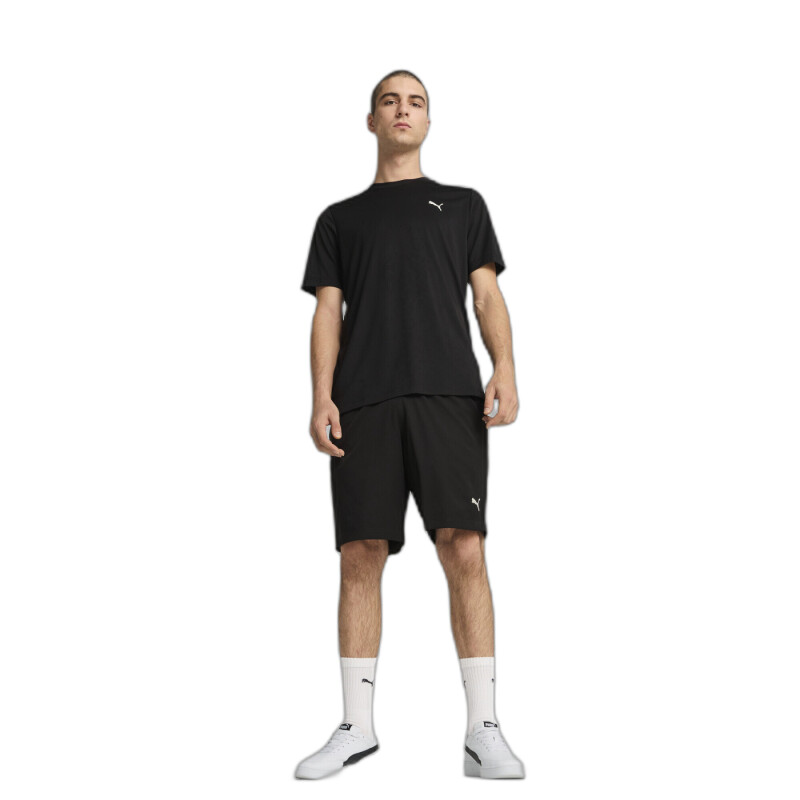 Puma Ess Logo Woven Siyah Erkek Şort - 3