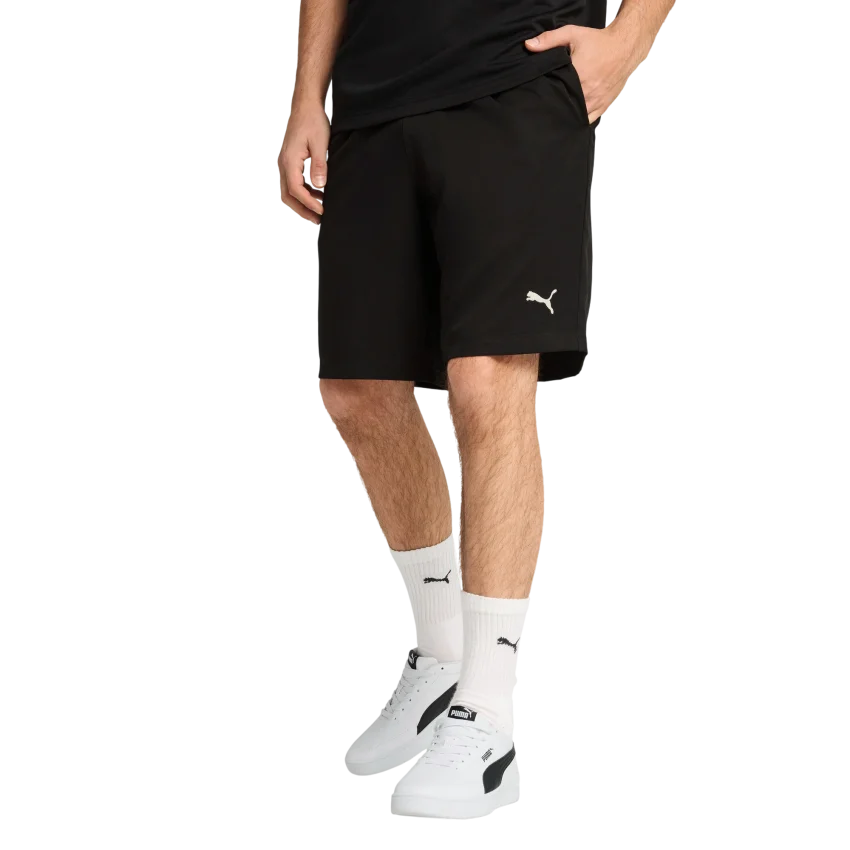 Puma Ess Logo Woven Siyah Erkek Şort - 1