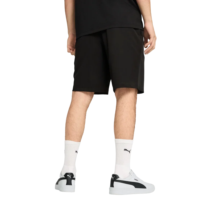 Puma Ess Logo Woven Siyah Erkek Şort - 2