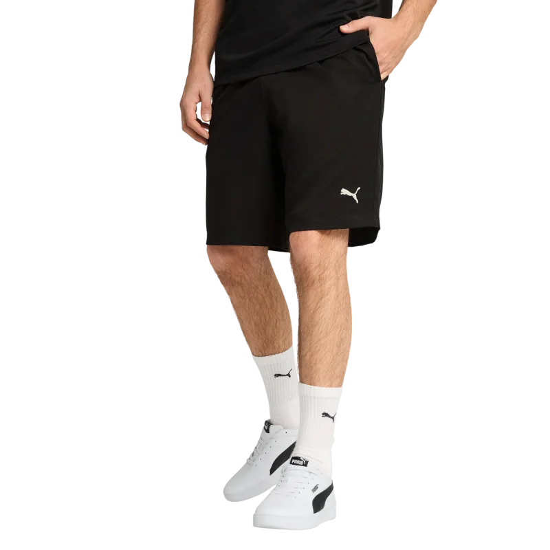 Puma Ess Logo Woven Siyah Erkek Şort - 1