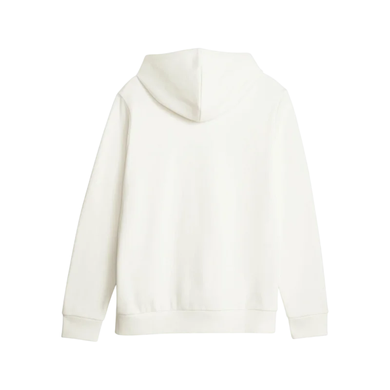 Puma Essentials Metallic Logo Hoodie FL Warm Beyaz Kadın Sweatshirt - 5