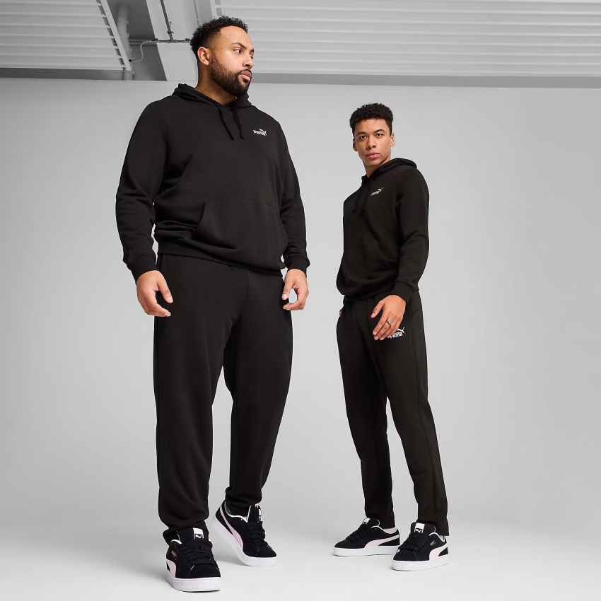 Puma Ess No. 1 Logo Siyah Erkek Eşofman Altı - 1