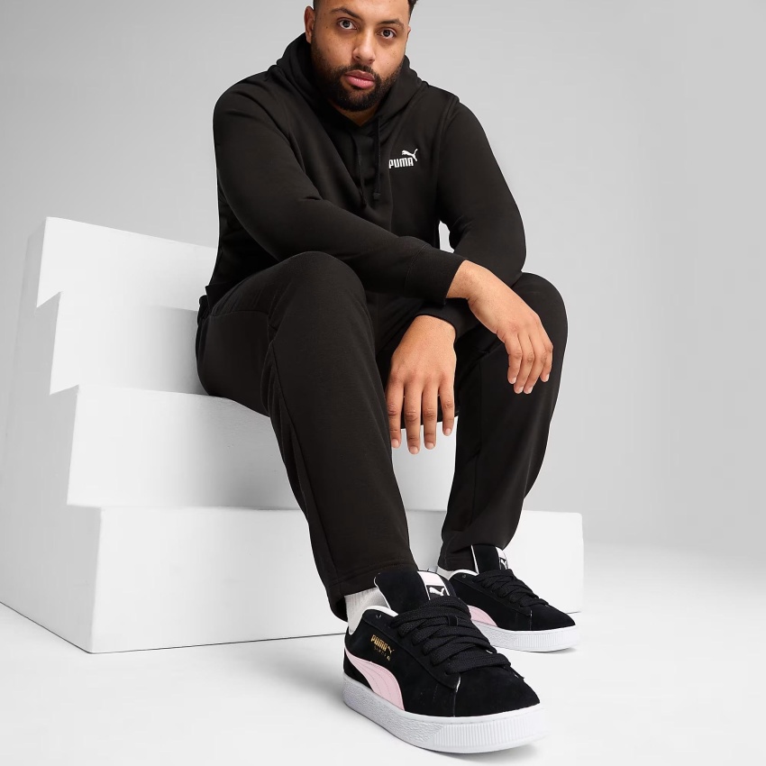 Puma Ess No. 1 Logo Siyah Erkek Eşofman Altı - 2