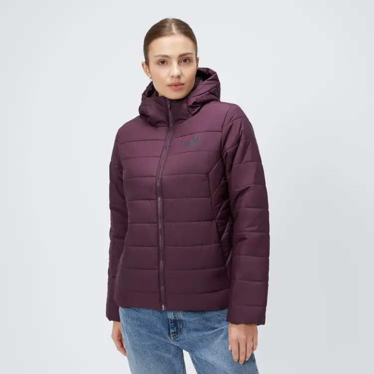 Puma Essentials Padded Mor Kadın Mont - Puma