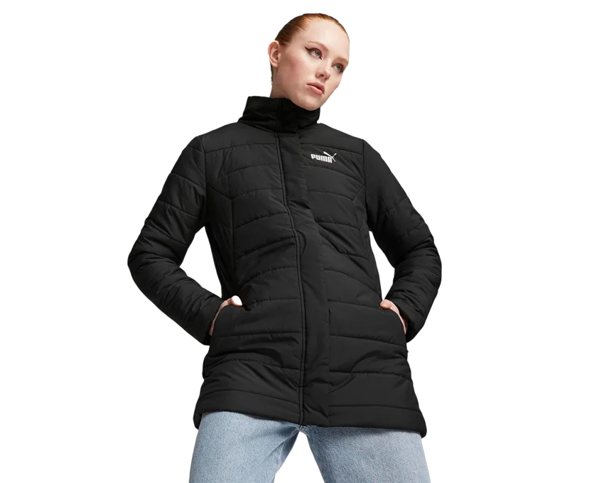 Puma Essentials Padded Siyah Kadın Mont - 1
